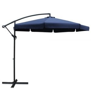 Navy Outdoor Garden Shade Umbrella