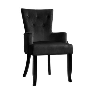 Heidi French Provincial Dining Chair Black