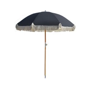 Outdoors Beach Umbrella Shade Black
