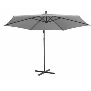 Outdoor Umbrella Cantilever Garden Shade Grey