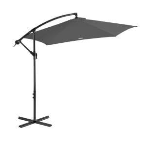 Outdoor Umbrella Cantilever Garden Shade Charcoal