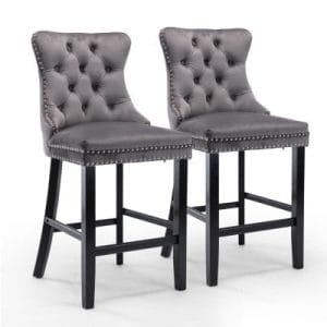 Rachael Hamptons Grey Bar Stools 2