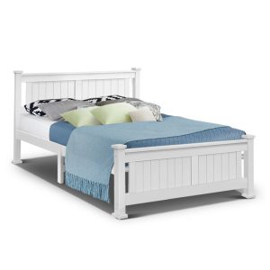 Tobie Queen Wooden Bed
