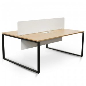 Alexia Double Desk Oak