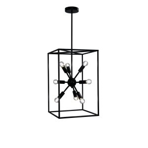 Antonia Pendant Light Black Cube