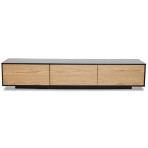 Benson 230cm TV Entertainment Unit Black