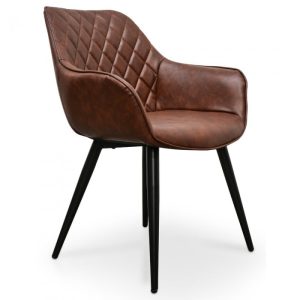 Kaisa Dining Chair Brown Set of 2