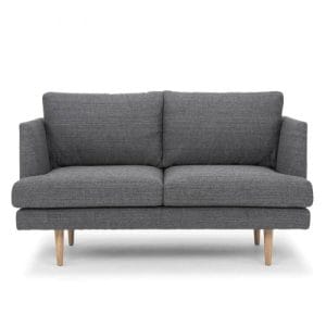 Mette 2 Seater Sofa Couch Grey