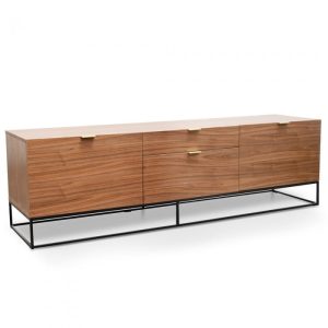 Shelby 180cm Entertainment TV Unit - Walnut