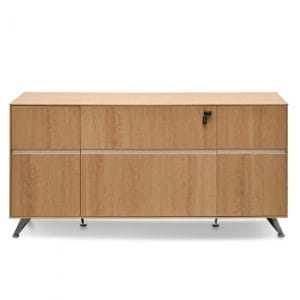 Bjorn Filing Storage Cabinet Natural 160cm