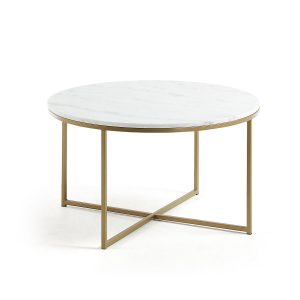 Eloise Marble Coffee Table Round