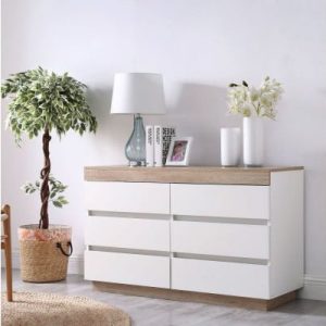 Enja Chest Drawers White