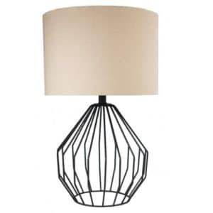 Capri Black Harvest Table Lamp