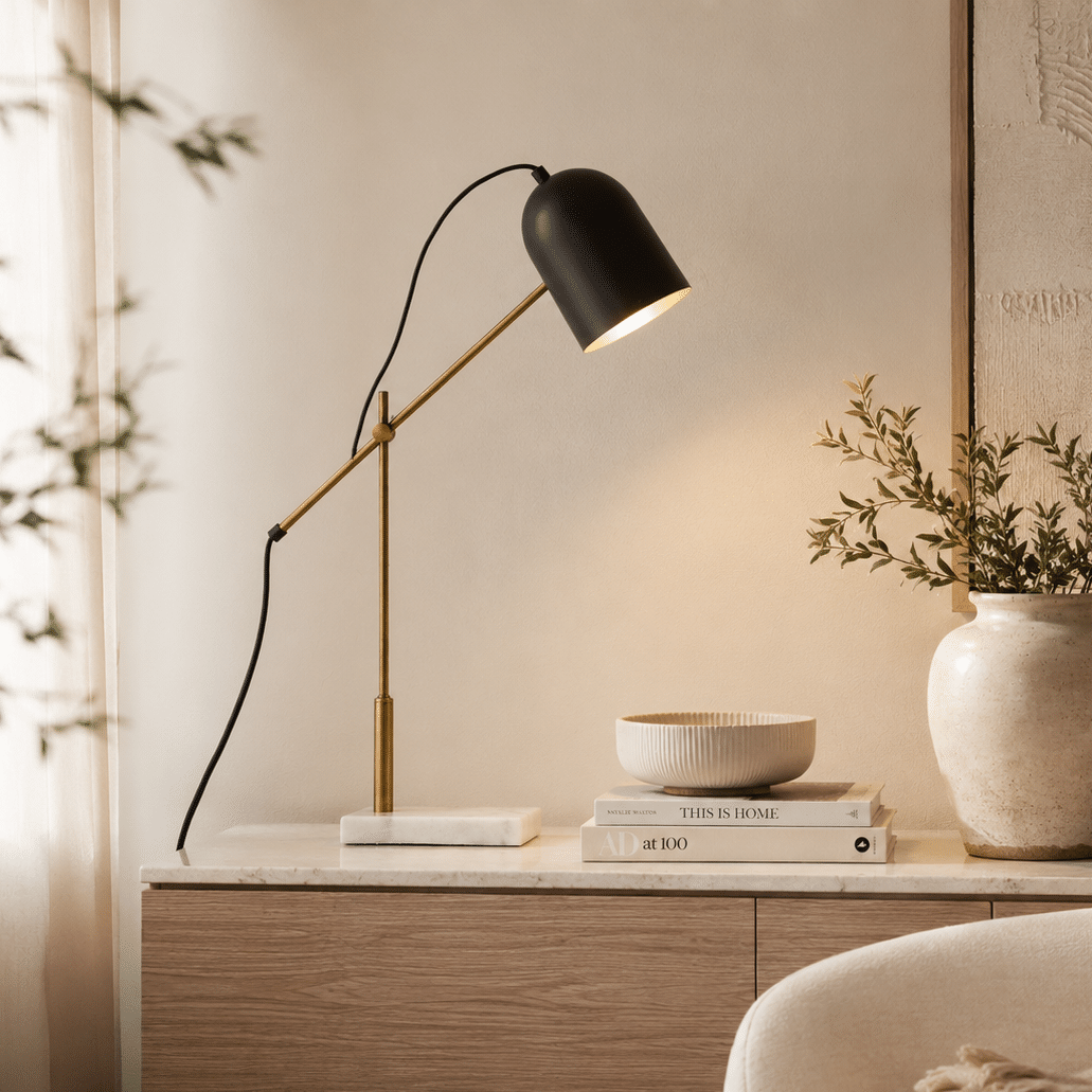 elfin table lamp black