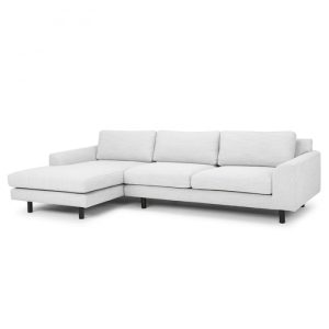 Ransu 3 Seater Left Chaise Sofa Grey