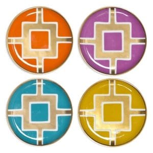 Jonathan Adler Nixon Coasters Set of 4