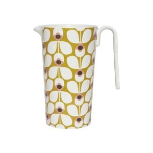 Orla Kiely Melamine Jug Pitcher Wallflower Candy Floss