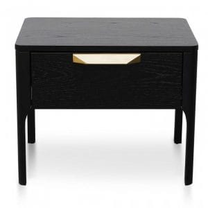 Oscar Bedside Table Black