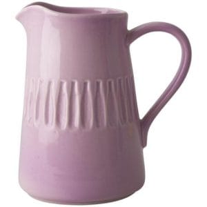 Rice Ceramic Jug Large Pink