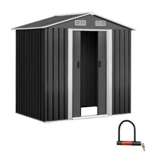 Riordan Garden Shed Charcoal Grey