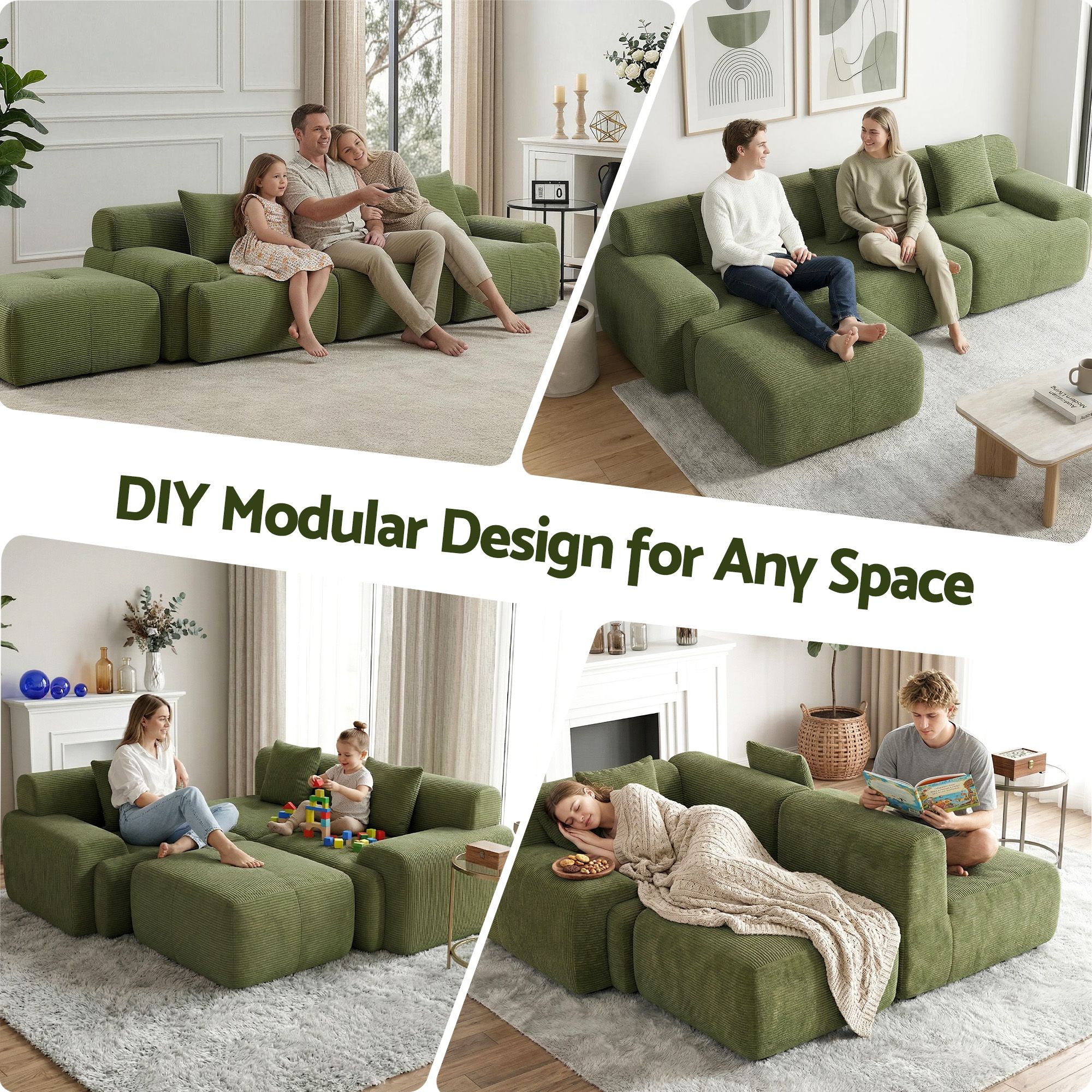 patrizia green sofa bed