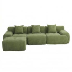 patrizia green sofa bed