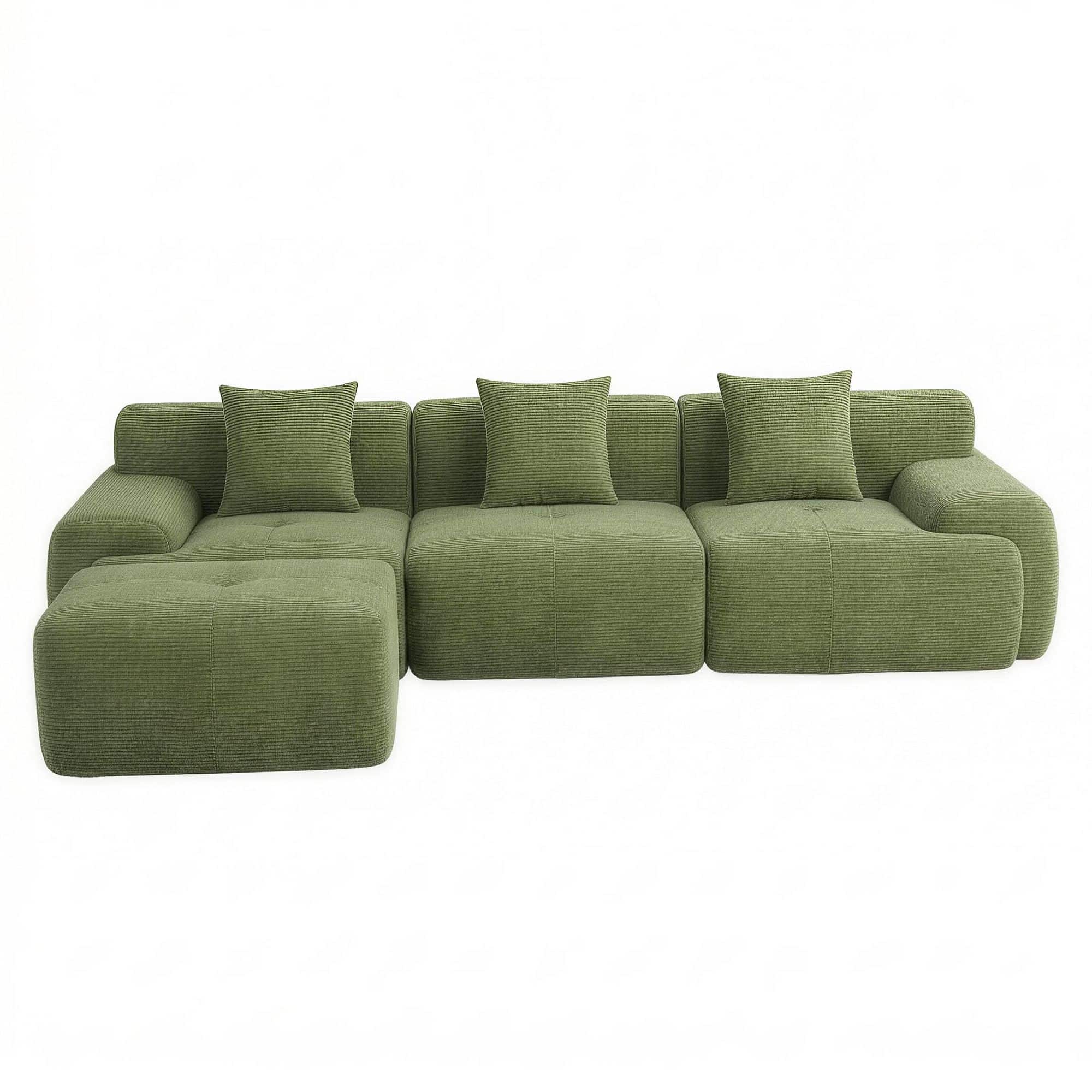 patrizia green sofa bed