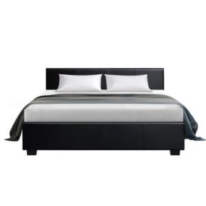 Sinead Storage Bed Black Queen