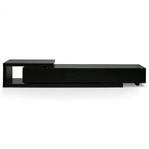 Roxie Scandinavian Entertainment TV Unit Black 307 cm