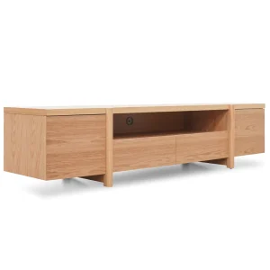 Fabienne Entertainment TV Unit Timber 210 cm
