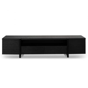 Britte 210cm Entertainment TV Unit Black
