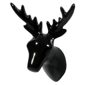 Deer Wall | Coat Hook - Black
