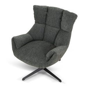Radz Swivel Armchair Dark Green